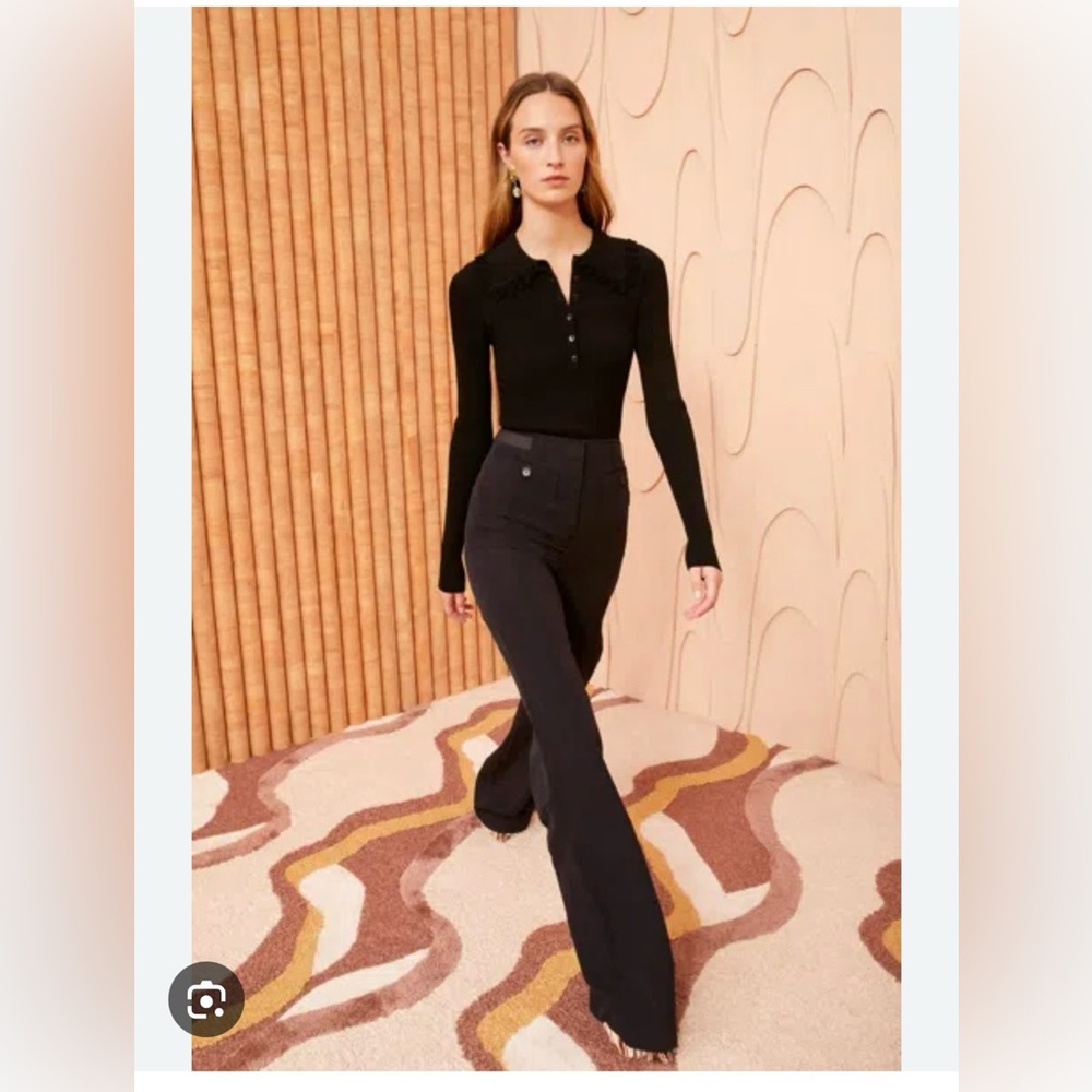 NWT! Ulla Johnson Gabriella Pants Noir S8